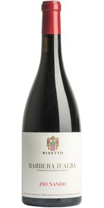 Rivetto, Barbera Zio Nando 2016 - Rødvin