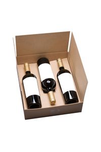 Vingave med 3 flasker vin (kr. 2000,-) - Vingave
