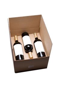 Vingave med 6 flasker vin (kr. 1200,-) - Vingave