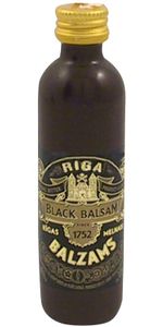 Riga Black Balsam Herbal Bitter 45% 4cl  - Bitter, miniature flaske