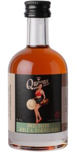 Queens Æble & Kvæde 16% 5 cl. - Likør, miniature flaske