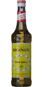 Monin, Lime Juice, Cordial Mixer, 70 cl - Sirup
