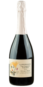 La Festeggiata, Spumante Pink Label 2020 - Mousserende vin