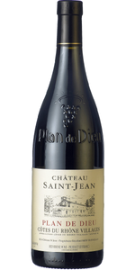 Château Saint-Jean, Plan de Dieu 2019 - Rødvin