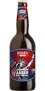 Ørbæk Bryggeri, American Lager 50 cl. ØKO (v/6stk) - Øl