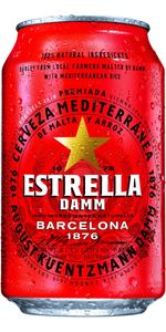 Estrella Damm, Barcelona 33 cl. Can - Øl