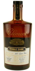 Clement Rhum Vieux Single Cask 100% Canne Bleue - Rom