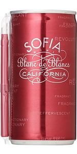 Francis Ford Coppola Winery Coppola, Sofia Blanc de Blancs Mini 4 stk - Mousserende vin, halvflaske