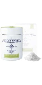 Da Silvar Gaspar, White Pyramid Salt Cyprus 70 g Porcelain - Krydderi