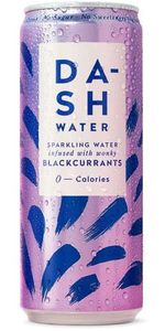 Dash Sparkling Blackcurrant 330 ml dåse - Vand