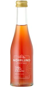 Nohrlund, Den Røde (Vodka, Jordbær & Rabarber) - Cocktail