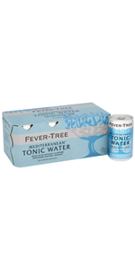 Fever-Tree, Mediterranean Tonic Water Dåse 8*150 ml. - Tonic