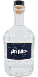 1975 By Simon Gin Four Jiggers Gin Ligra - Gin