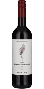 Oddbird, Domaine de la Prade, Merlot & Shiraz,Liberated from alcohol - Rødvin