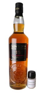 Glen Scotia 15 års + Sample - Whisky
