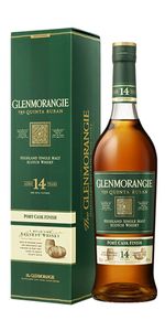 Glenmorangie Company Glenmorangie The Quinta Ruban Port Cask Finish Aged 14 Years Highland Single Malt Scotch Whisky 70cl