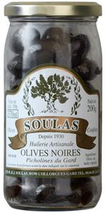 Grøndals, Sorte oliven i glas 200 g. - Oliven