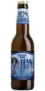 Ørbæk Bryggeri, IPA Fri 0,5% 33 cl. ØKO - Øl