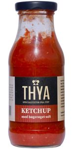 Thya, Ketchup med bøgerøget salt - Ketchup