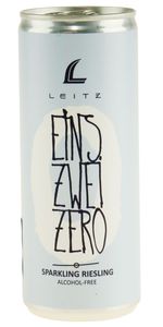 Weingut Leitz Leitz, Eins Zwei Zero, Sparkling Riesling Alcohol Free Dåse - Hvidvin