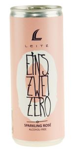 Weingut Leitz Leitz, Eins Zwei Zero, Sparkling Rosé Alcohol Free Dåse - Rosévin