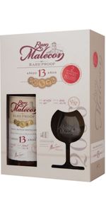 Rum Malecon, Rare Proof 13 Years Old inkl 2. glas - Rom