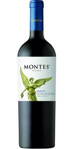 Montes Chile Reserva Merlot Jg. 2019-20 Cuvee Aus 85 Proz. Merlot 15 Proz. Cabernet Sauvignon 6 Monate In Eichenholzfässern Gereift