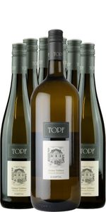 Topf Vinpakke - 6 flasker Johann Topf Grüner Veltliner + gratis Magnum