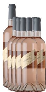 Vinpakke - 6 flasker Pierrevert Rosé og få en gratis magnum - Rosévin