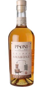 Pisoni, Grappa Barricata di Amarone - Grappa
