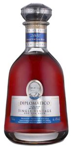 Diplomatico Rom Diplomatico, Single Vintage 2007 43% 70 cl. - Rom