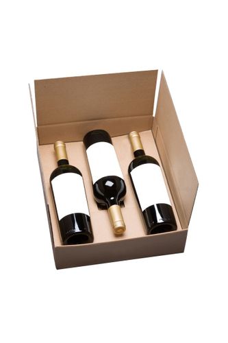 Vingave med 3 flasker vin (kr. 250,-)