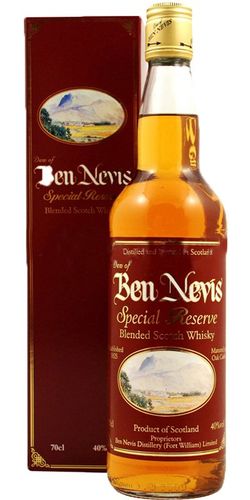 Ben Nevis Special Reserve blended whisky 70 cl