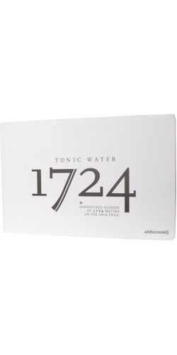 1724 Tonic Water DÅSE - Kasse med 24 dåser a 200 ml