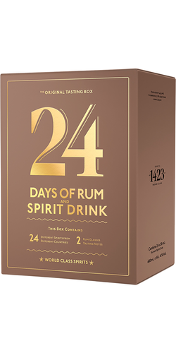 Rom Julekalender - 24 Days of Rum and Spirit Drink 2025, Mocha Edition