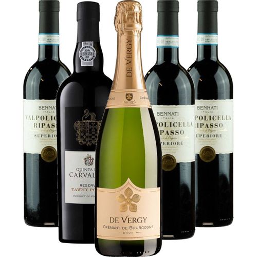 Smagekasse - Juleaften vinmenu