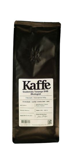 Guatemala Huehuetenango Økologisk 500 g (Hele Bønner)