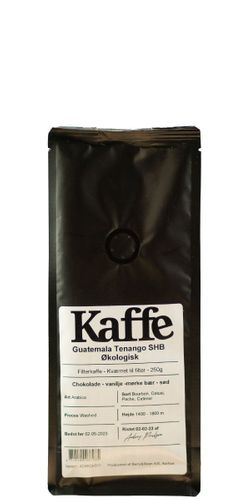 Guatemala Huehuetenango Økologisk 250 g (Malet kaffe)