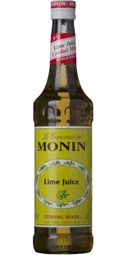 Monin, Lime Juice, Cordial Mixer, 70 cl