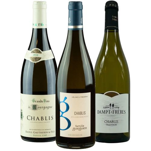 Smagekasse - Chablis 3 flasker