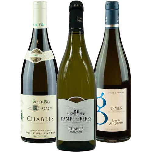 Smagekasse - Chablis 3 flasker