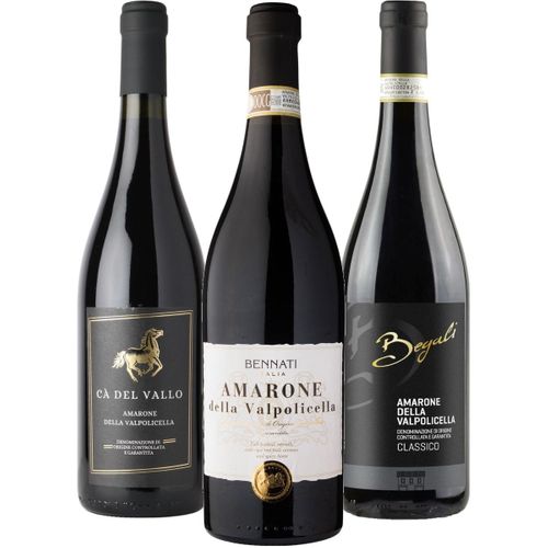 Smagekasse - Amarone 3 flasker