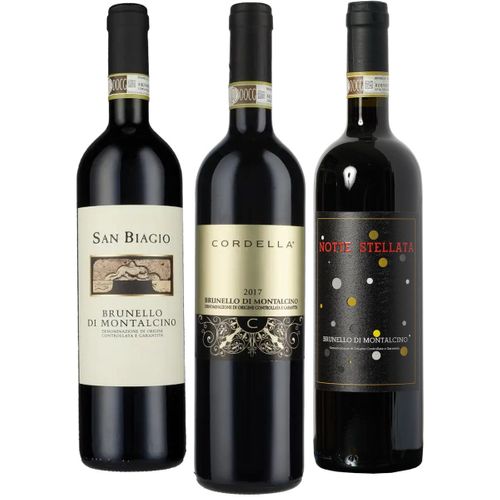 Smagekasse - Brunello 3 flasker
