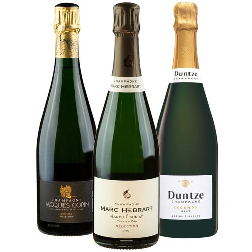 Smagekasse - Champagne 3 flasker