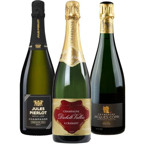 Smagekasse - Champagne 3 flasker