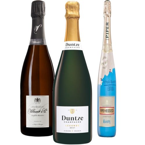 Smagekasse - Champagne 3 flasker