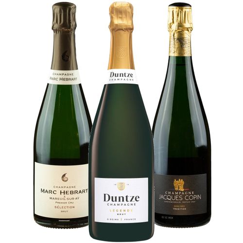 Smagekasse - Champagne 3 flasker