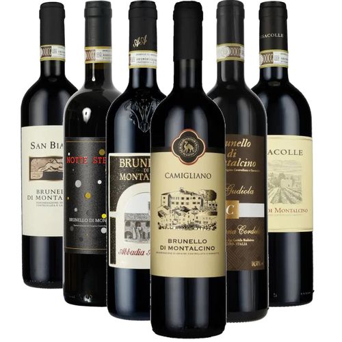 Smagekasse - Brunello 6 flasker