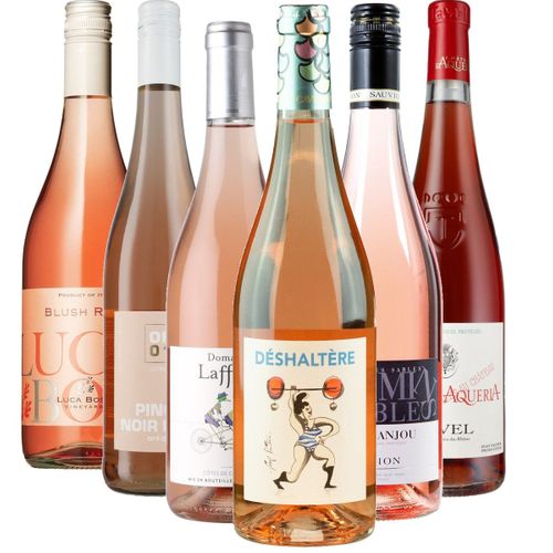 Smagekasse - Sød rosévin