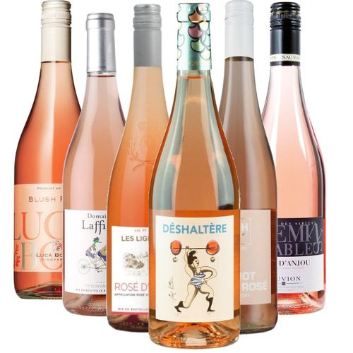 Smagekasse - Sød rosévin